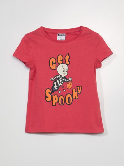 Jersey T-shirt met 'Casper'-print - Halloween - Kiabi