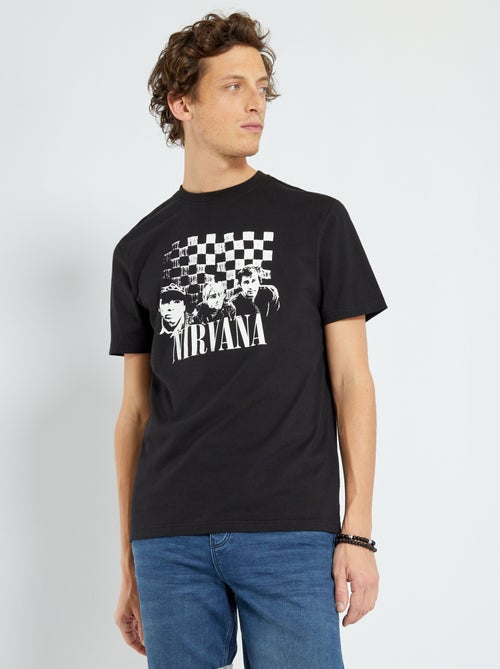 Jersey T-shirt 'Nirvana' - Kiabi