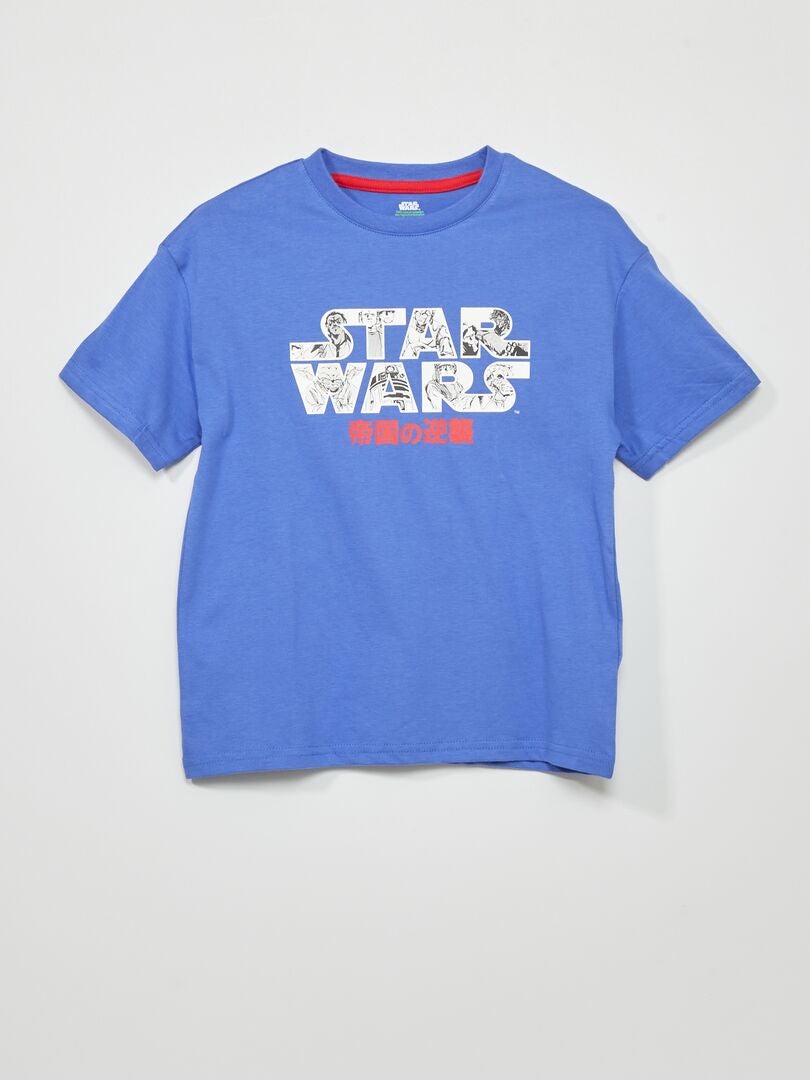 Jersey T-shirt 'Star Wars' BLAUW - Kiabi