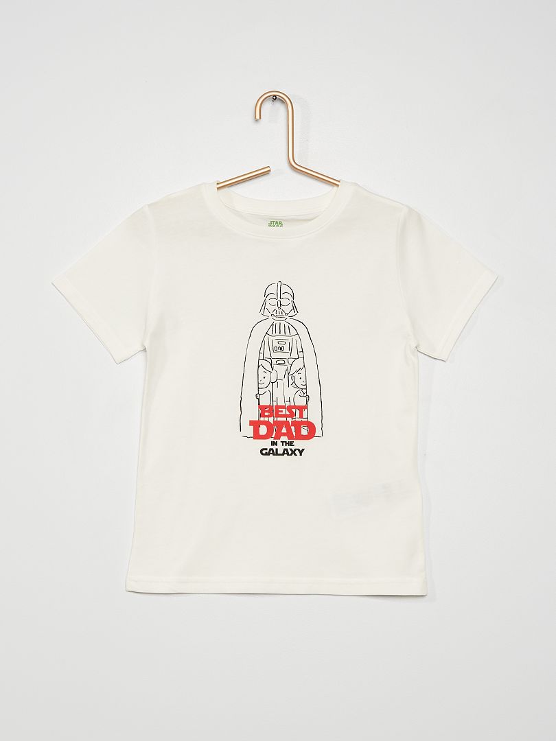 Jersey T-shirt 'Star Wars' WIT - Kiabi