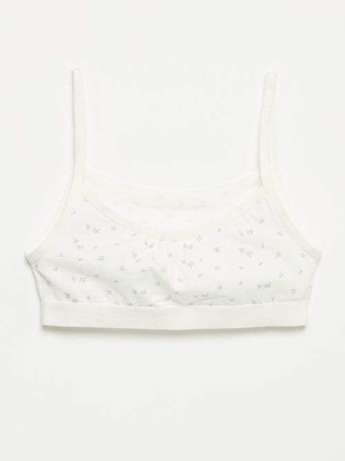 Jersey top met smalle bandjes - Setje van 2 - Kiabi