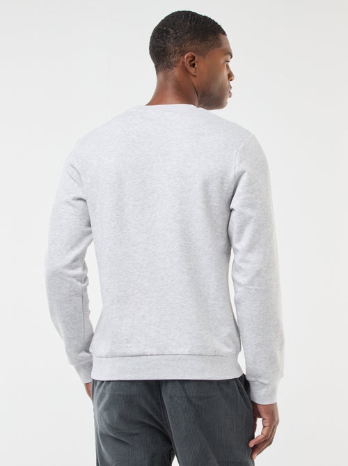 JJ Rebel | Effen, katoenen trui met print - Kiabi