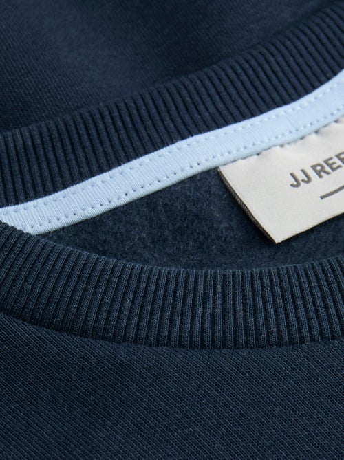 JJ Rebel | Effen, katoenen trui met print - Kiabi