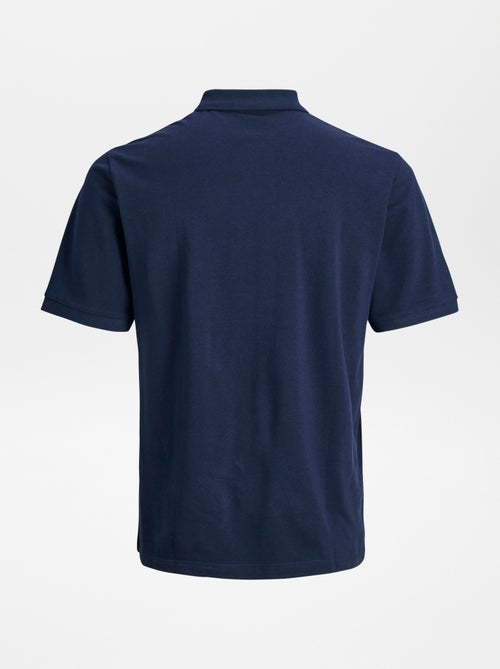 'JJ Rebel'-polo met print op de borst - Kiabi