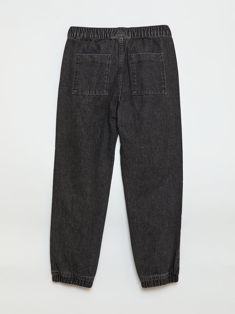 Jogger jeans Grijs - Kiabi