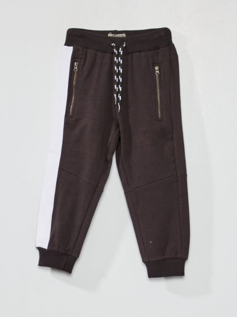 Joggingbroek antraciet - Kiabi