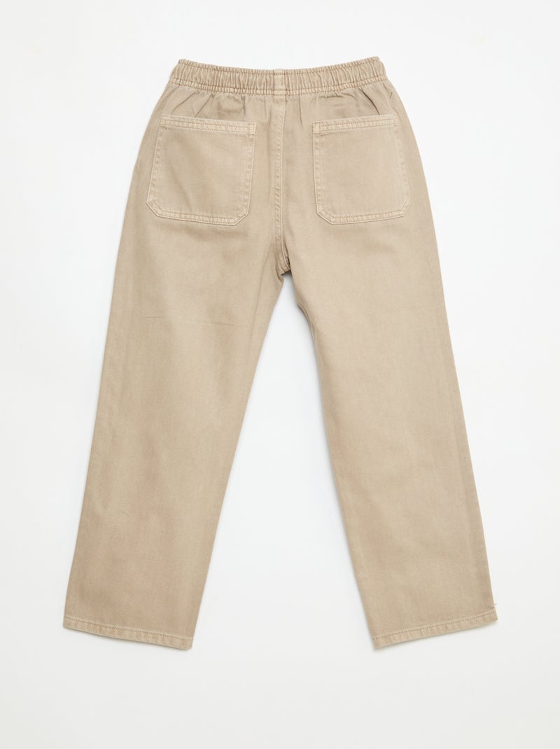 Joggingbroek Biege - Kiabi