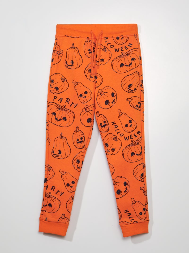 Joggingbroek 'Halloween' ORANJE - Kiabi