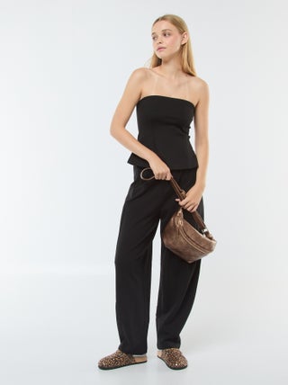 Joggingbroek in barrel-model