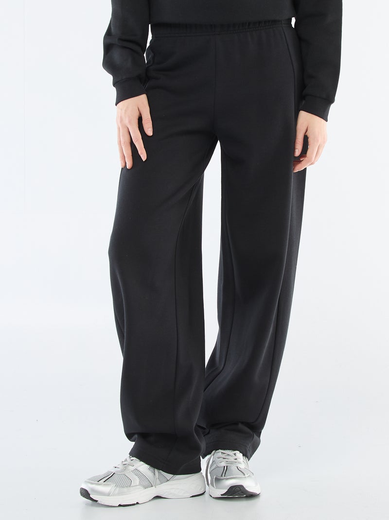 Joggingbroek in barrel model Zwart - Kiabi