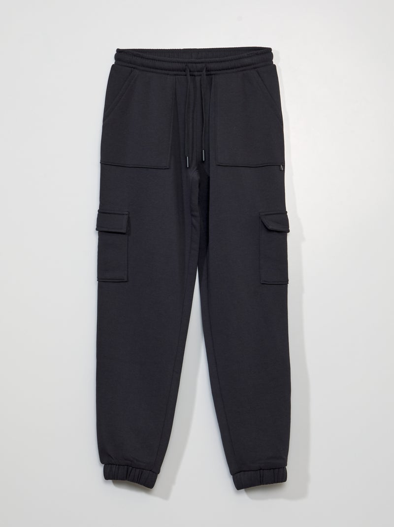 Joggingbroek in cargomodel ZWART - Kiabi