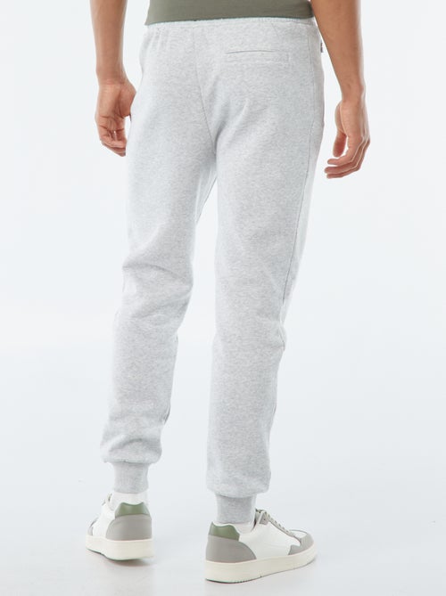 Joggingbroek met 2 zakken met ritsje - van sweatstof met zachte, geruwde binnenzijde - Kiabi