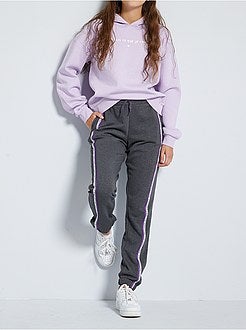 Joggingbroek met stroken aan de zijkanten - Kiabi