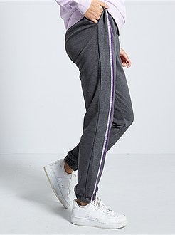 Joggingbroek met stroken aan de zijkanten - Kiabi