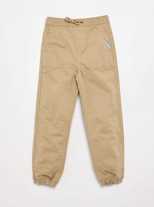 Joggingbroek met trekkoordjes - Kiabi