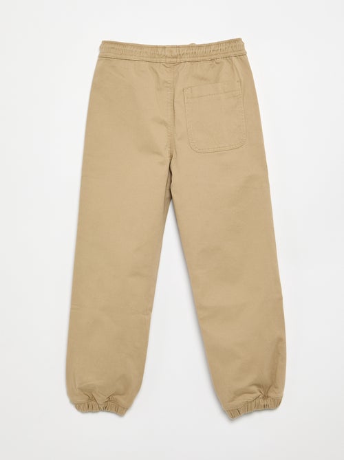 Joggingbroek met trekkoordjes - Kiabi