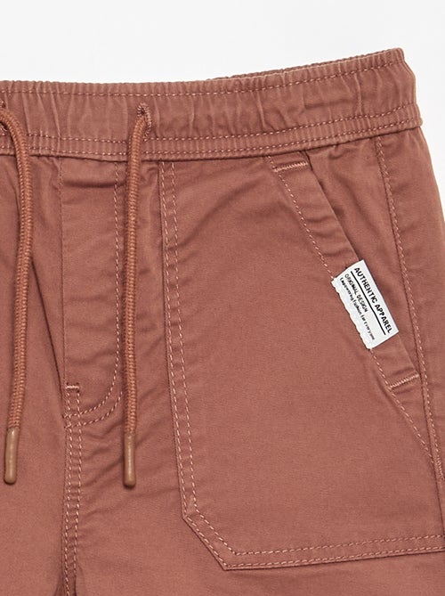 Joggingbroek met trekkoordjes - Kiabi Joggingbroek met trekkoordjes - Kiabi