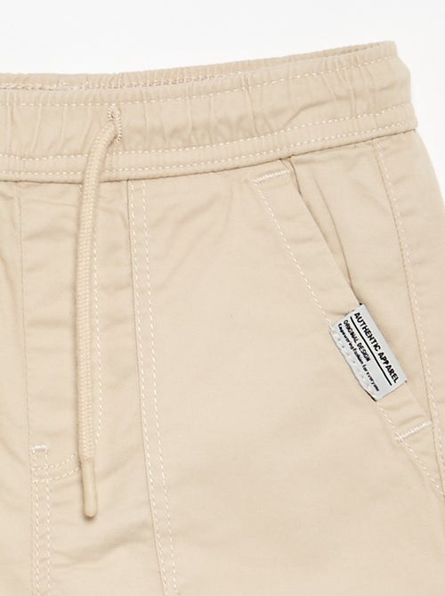 Joggingbroek met trekkoordjes - Kiabi Joggingbroek met trekkoordjes - Kiabi