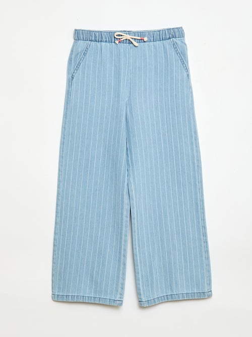 Joggingbroek met wijde pijpen - Kiabi