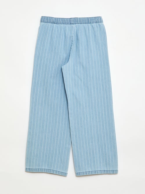 Joggingbroek met wijde pijpen - Kiabi