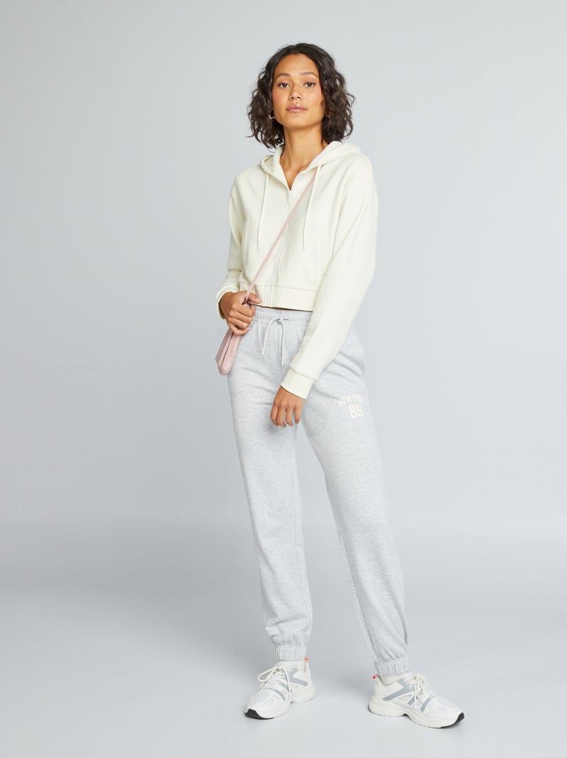 Joggingbroek 'New York' GRIJS - Kiabi