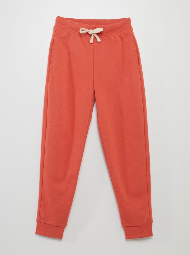 Joggingbroek ORANJE - Kiabi