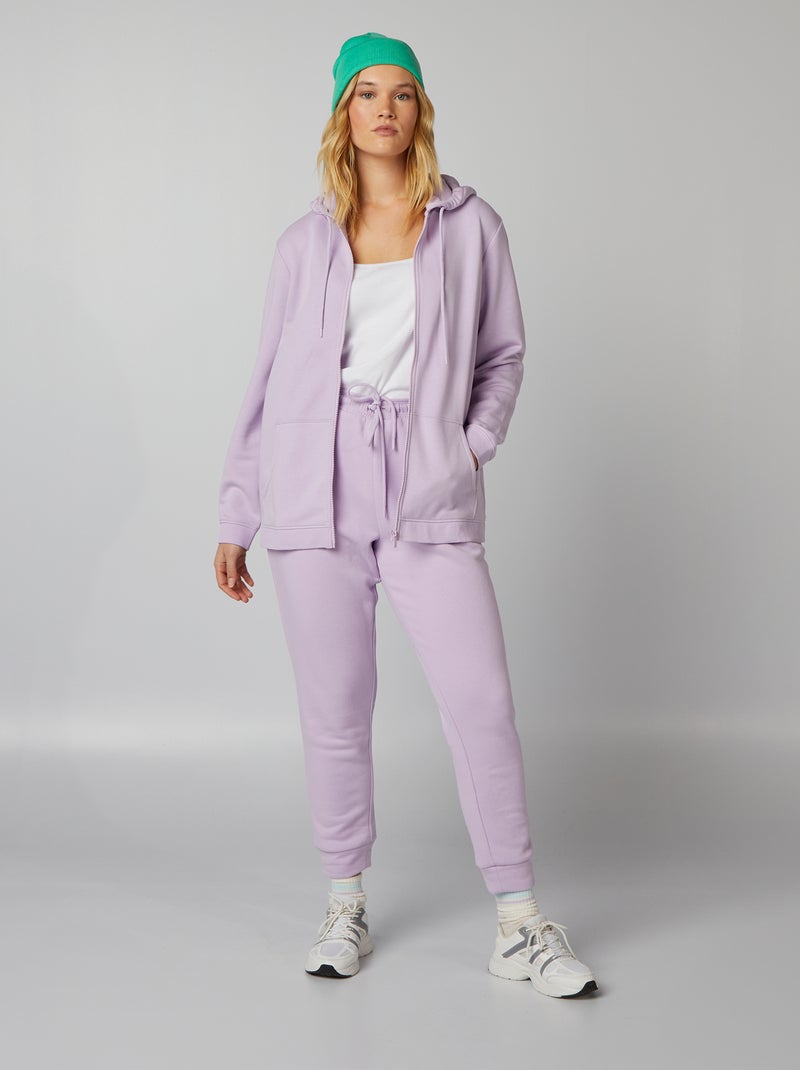 Joggingbroek paars - Kiabi