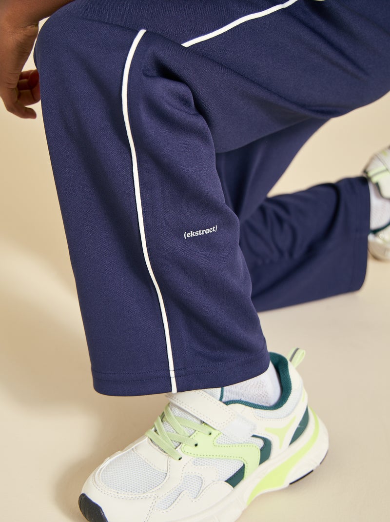 Joggingbroek regular fit (ekstract) Blauw - Kiabi