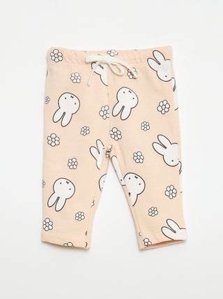 Joggingbroek van fleece 'Miffy'