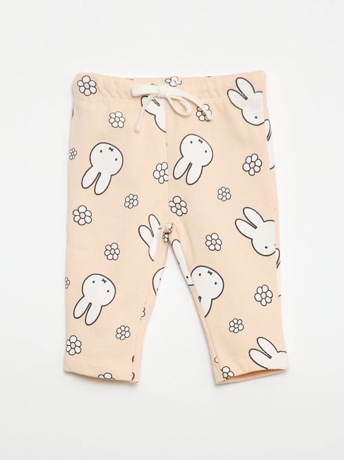 Joggingbroek van fleece 'Miffy' - Kiabi