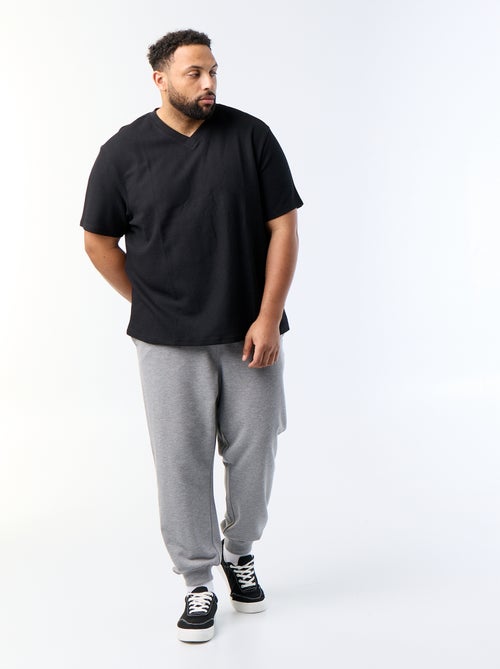Joggingbroek van geruwde molton - Kiabi