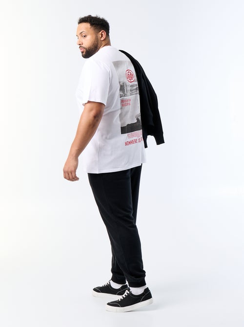 Joggingbroek van geruwde molton - Kiabi