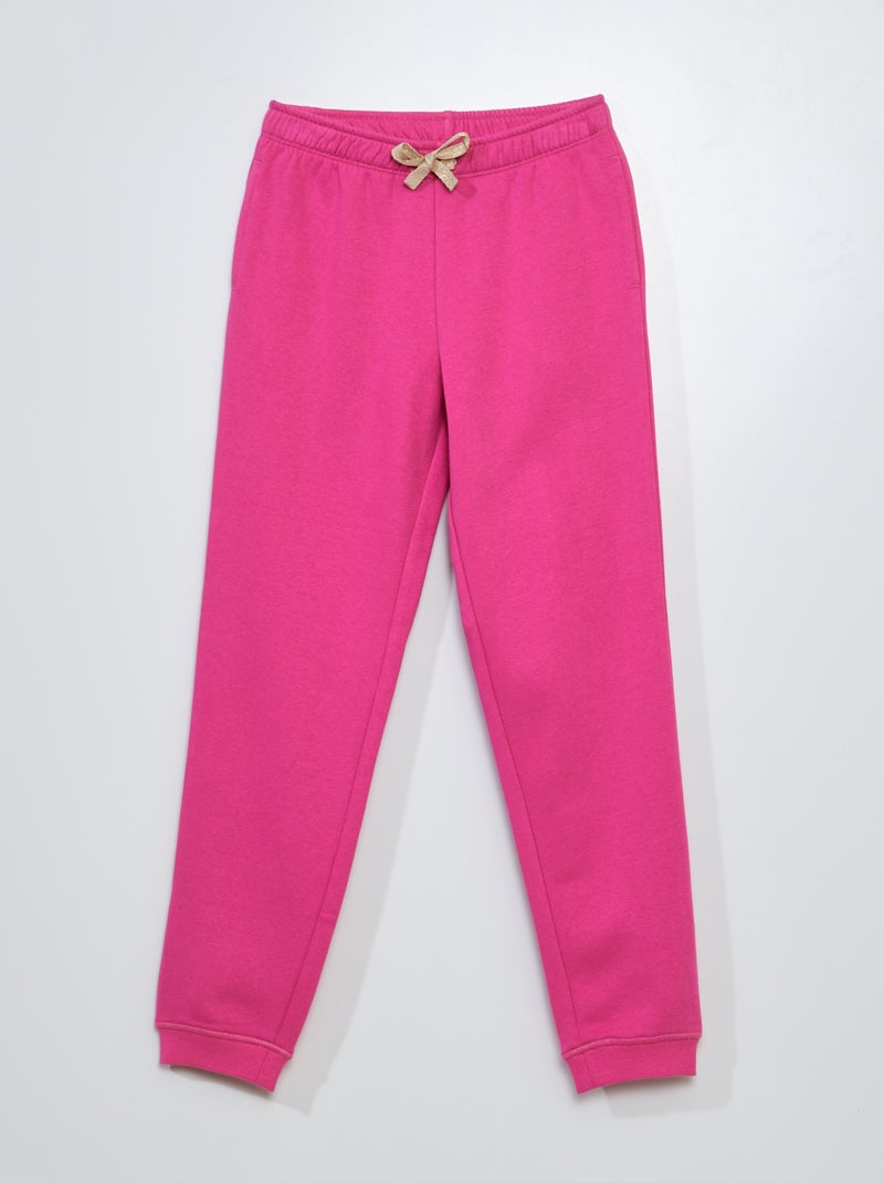 Joggingbroek van joggingstof met elastische taille ROSE - Kiabi