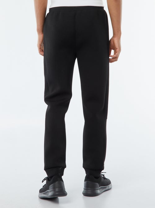 Joggingbroek van neopreenachtige sweatstof met zakken met ritsje - Kiabi