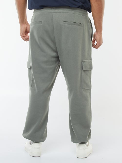 Joggingbroek van piquéstof met klepzakjes - Kiabi