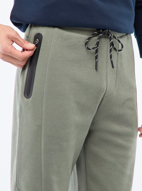 Joggingbroek van piquétricot - Kiabi