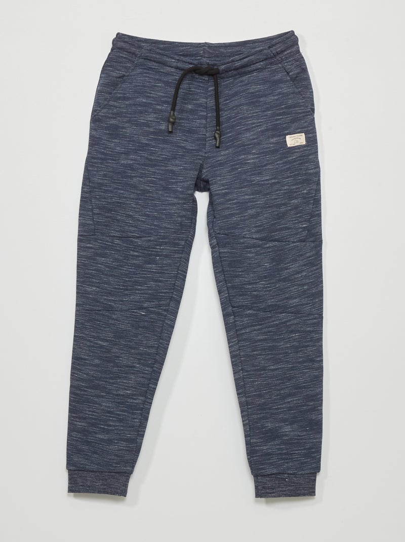 Joggingbroek van sweatstof BLAUW - Kiabi