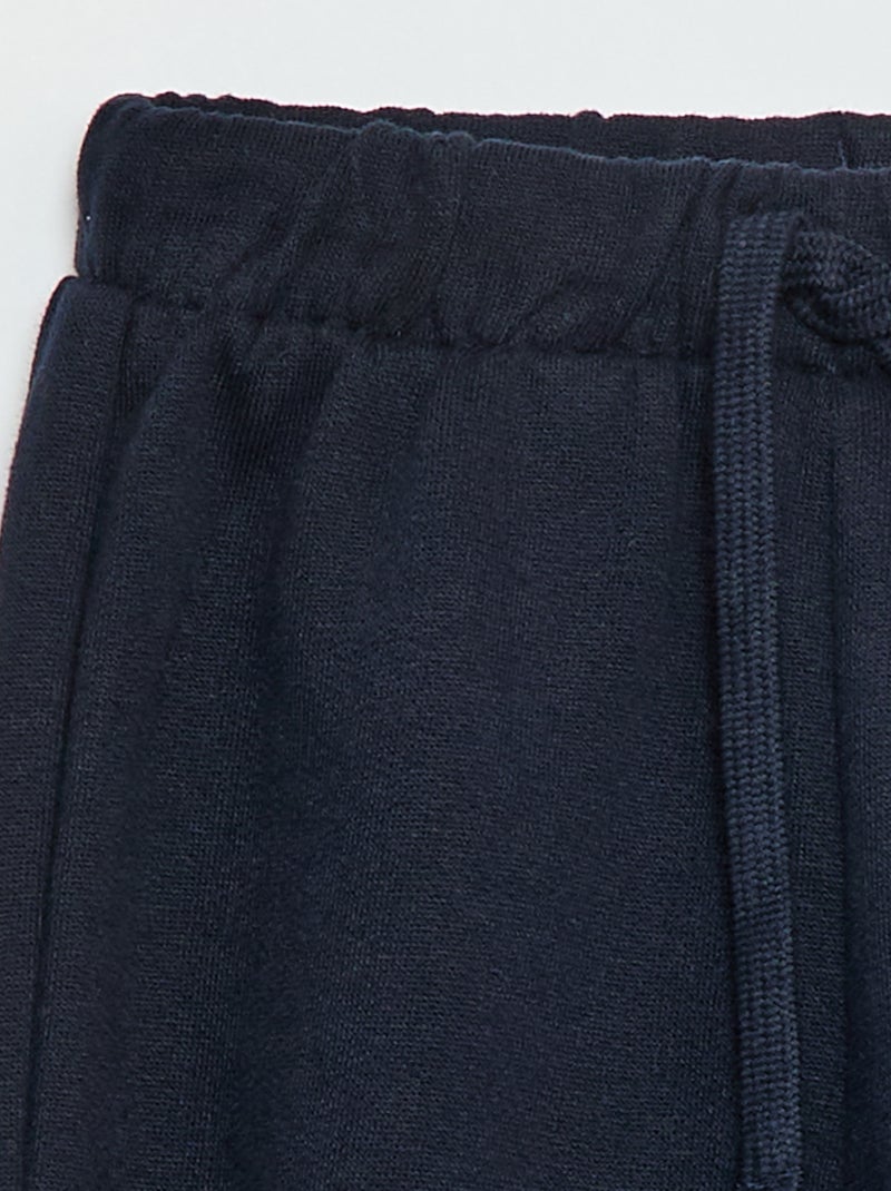 Joggingbroek van sweatstof Blauw - Kiabi
