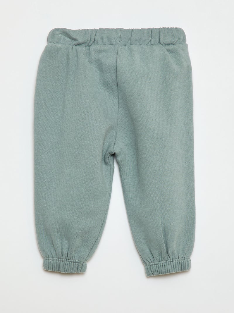 Joggingbroek van sweatstof Blauw - Kiabi