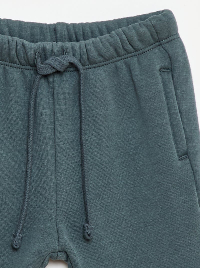Joggingbroek van sweatstof blauw - Kiabi