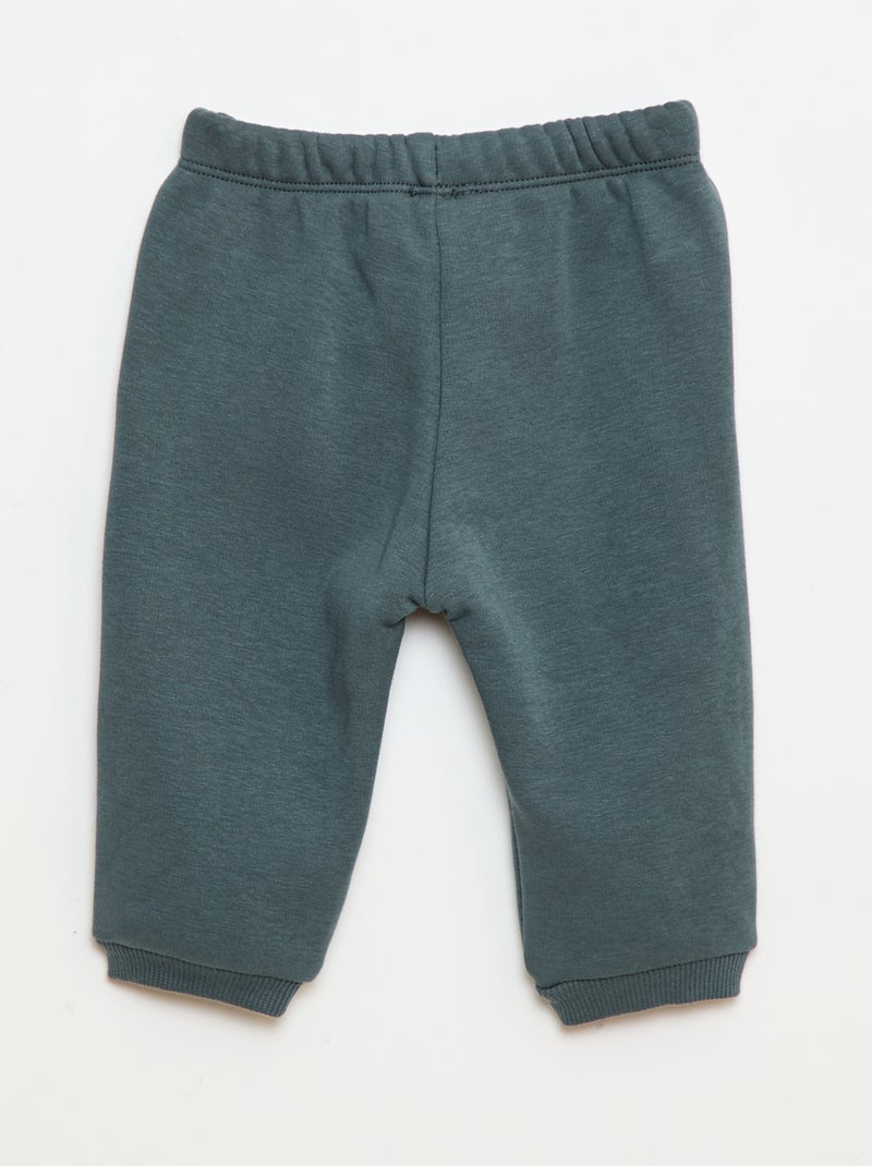 Joggingbroek van sweatstof blauw - Kiabi