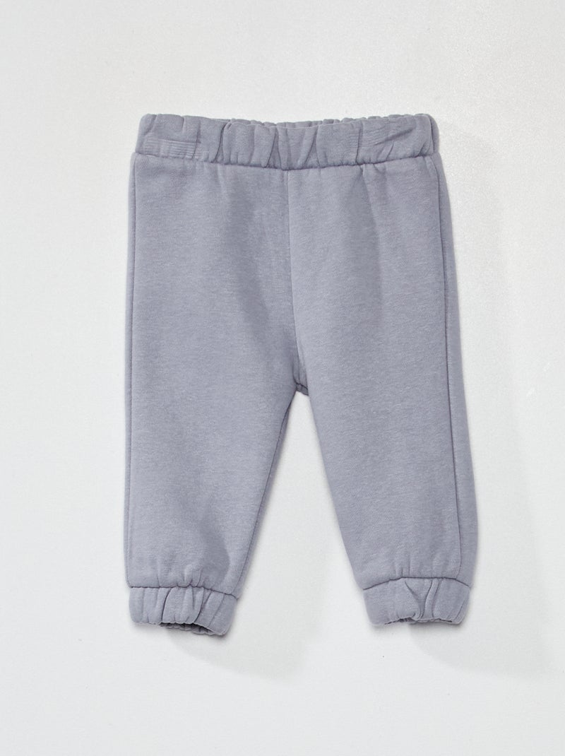 Joggingbroek van sweatstof BLAUW - Kiabi