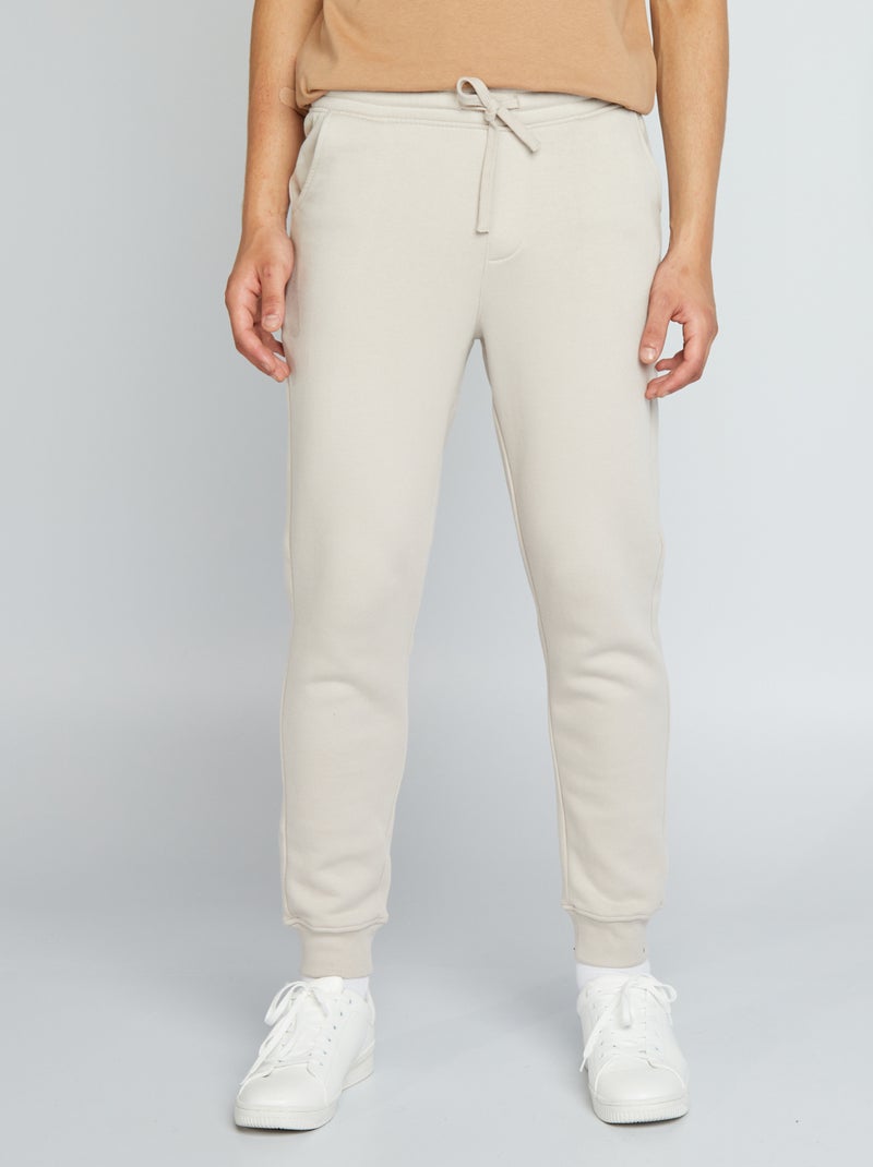Joggingbroek van sweatstof GRIJS - Kiabi