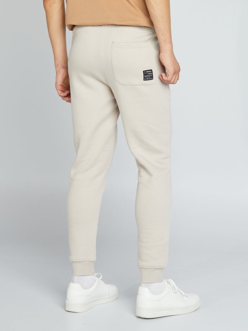 Joggingbroek van sweatstof GRIJS - Kiabi