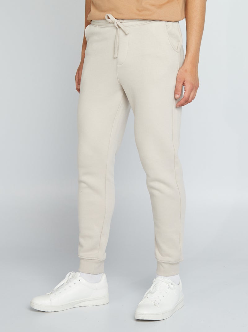 Joggingbroek van sweatstof GRIJS - Kiabi