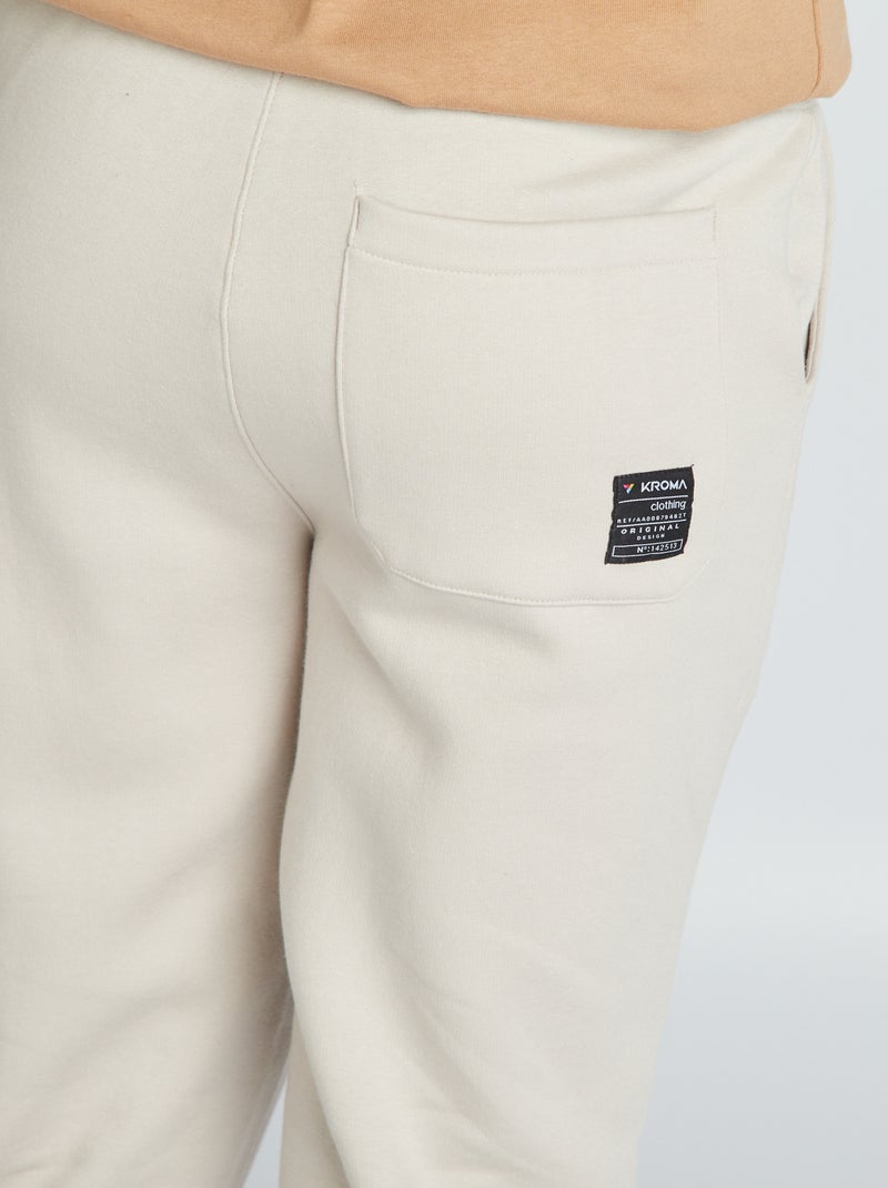 Joggingbroek van sweatstof GRIJS - Kiabi