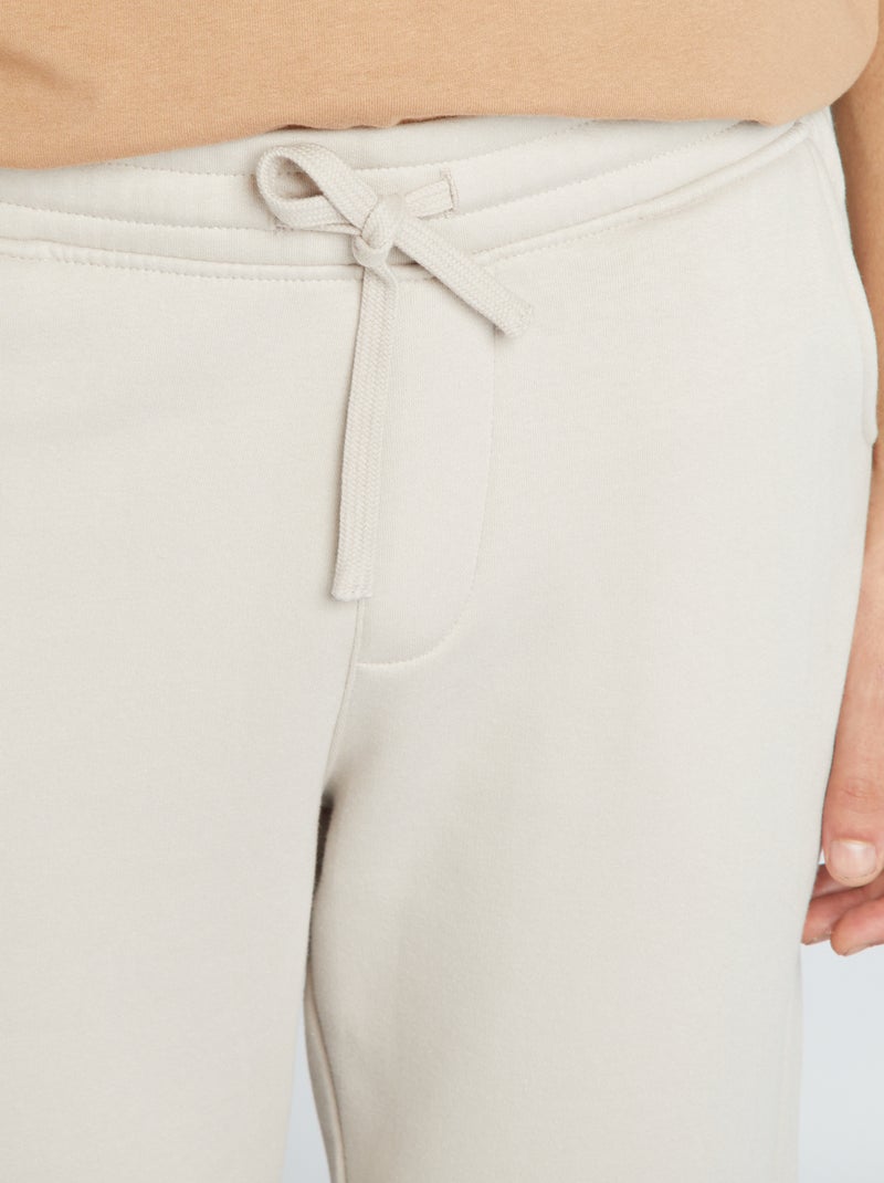 Joggingbroek van sweatstof GRIJS - Kiabi