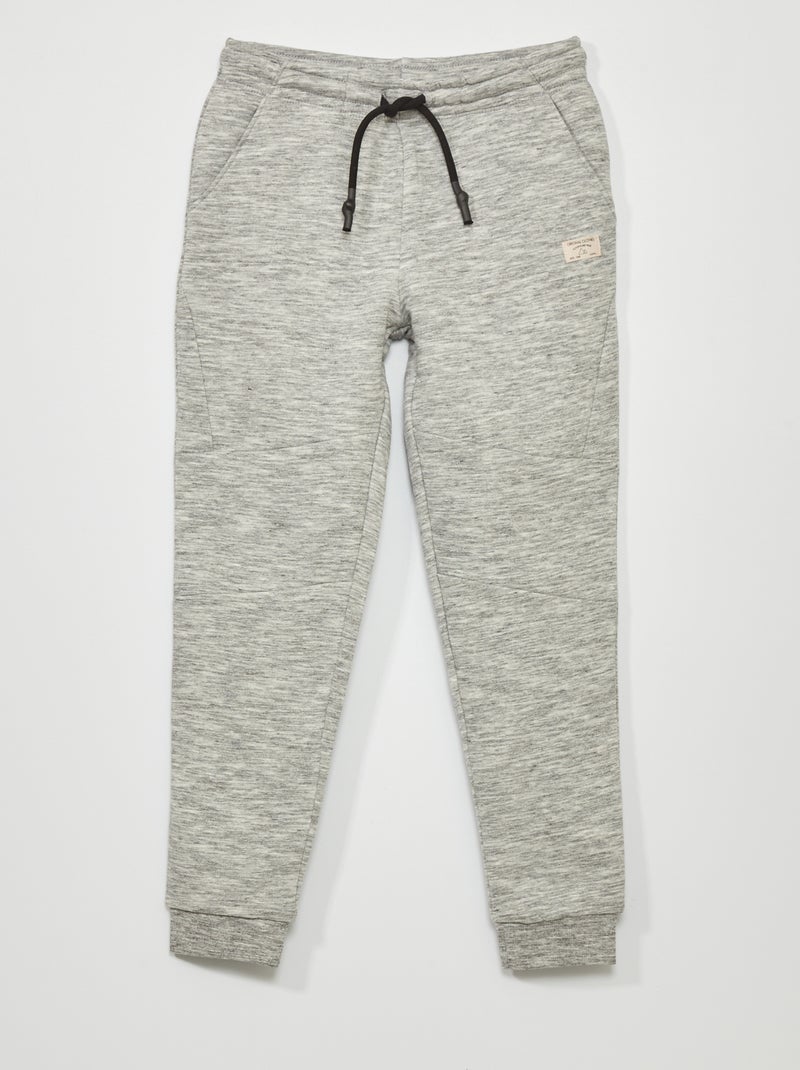 Joggingbroek van sweatstof GRIJS - Kiabi
