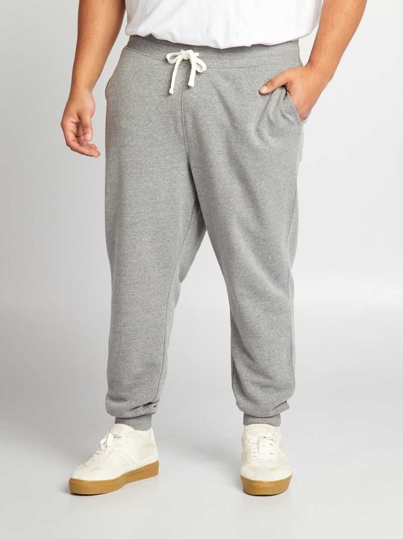 Joggingbroek van sweatstof GRIJS - Kiabi