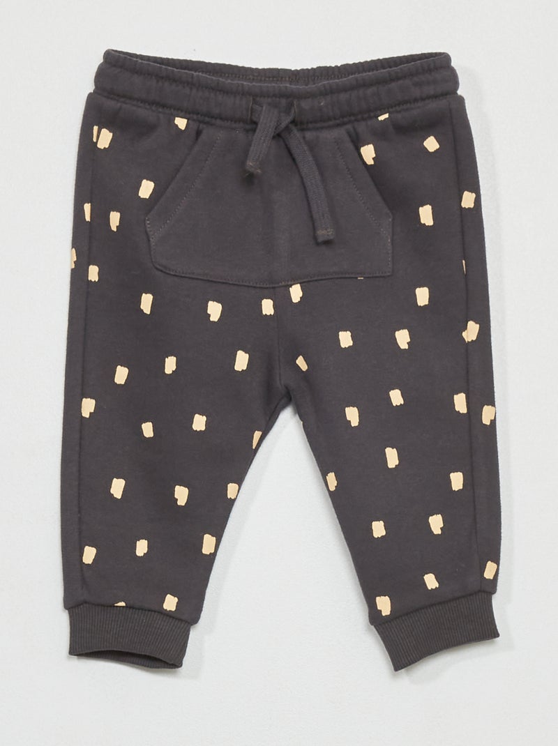 Joggingbroek van sweatstof GRIJS - Kiabi